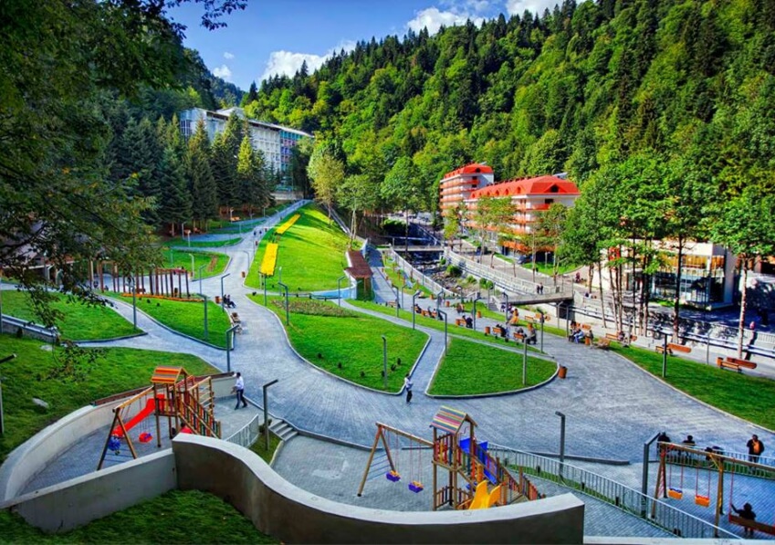 Санаторий Sairme Resort — лечебный курорт в Грузии